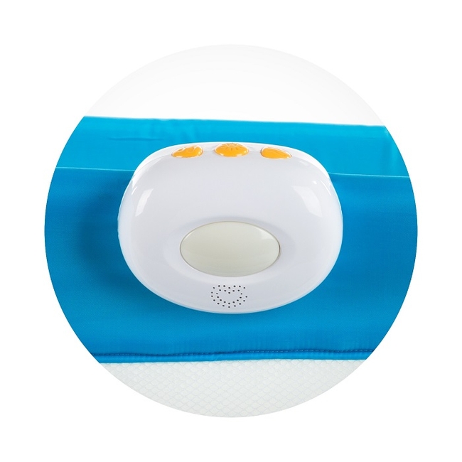 Chipolino Musical Box with Vibration Melodies and Lights for Playpens (VIBR01701WH)