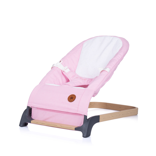 Chipolino Noah Baby Bouncer Blush & Wood SHENH0224BH