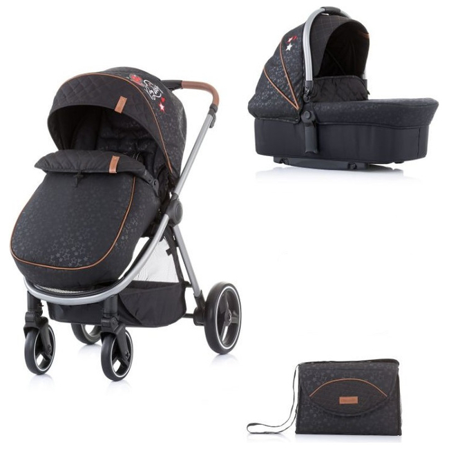 Chipolino Prema 2 in 1 Travel System up to 22 kg - Onyx (KKPRE0202ON)