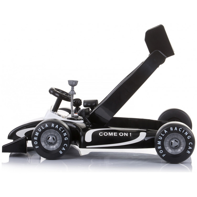 Chipolino Racer 4 in 1 Musical baby walker Black White PRRC02101BW
