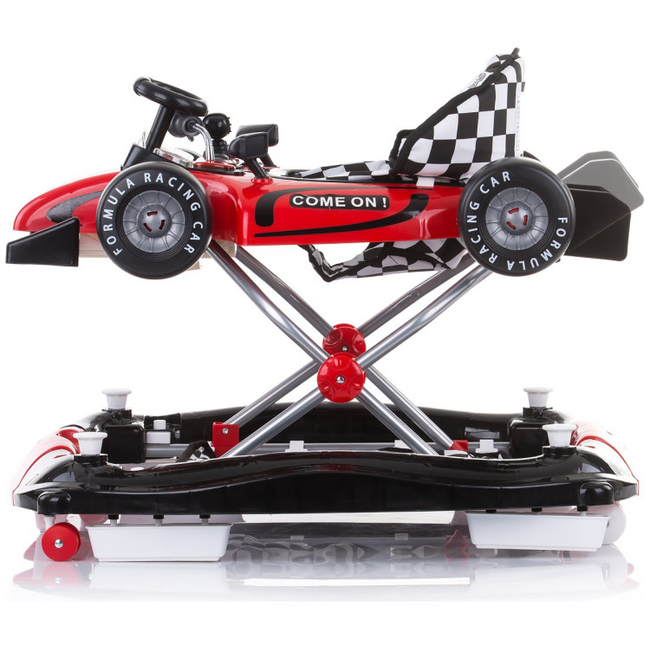 Chipolino Racer 4 in 1 Musical baby walker Red PRRC02104RE