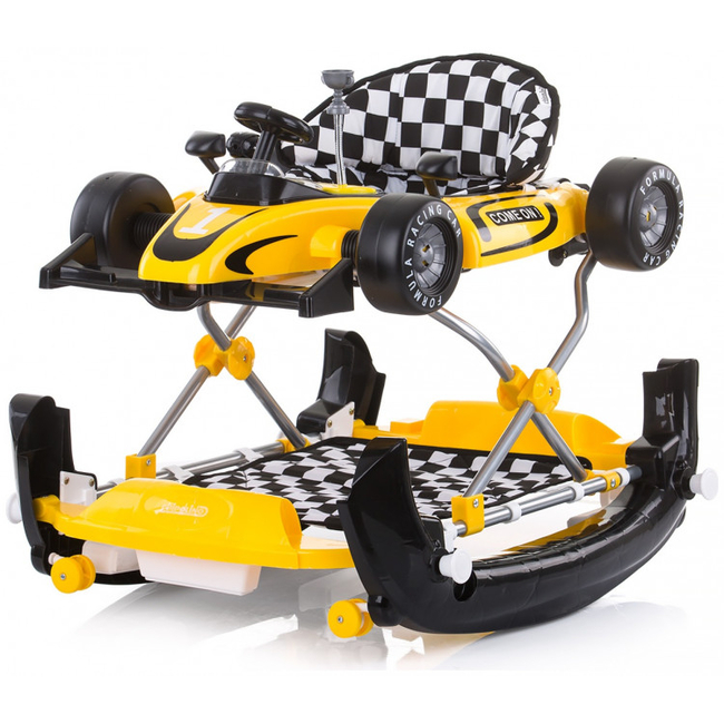 Chipolino Racer 4 in 1 Στράτα Κέντρο Δραστηριοτήτων Yellow PRRC02105YE