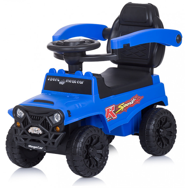 Chipolino Safari Kids Car with Parental Handle Blue ROCSAF02105BL