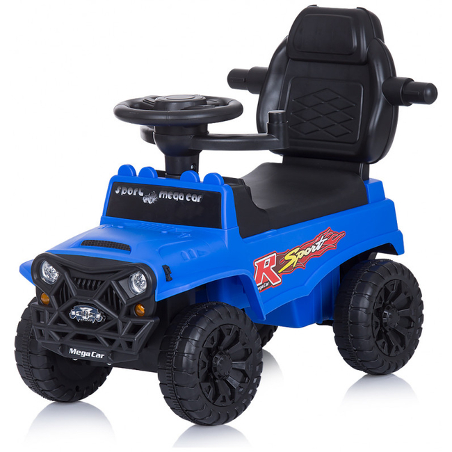 Chipolino Safari Kids Car with Parental Handle Blue ROCSAF02105BL