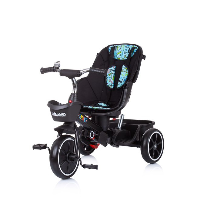 Chipolino Smart Αναστρέψιμο Τρίκυκλο Παιδικό Ποδήλατο με Αξεσουάρ Blue TRKSA02204BL