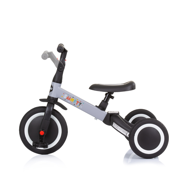 Chipolino Smarty 2 in 1 Μετατρεπόμενο Τρίκυκλο Ποδήλατο 12+ μηνών Grey TRKSM02301GY