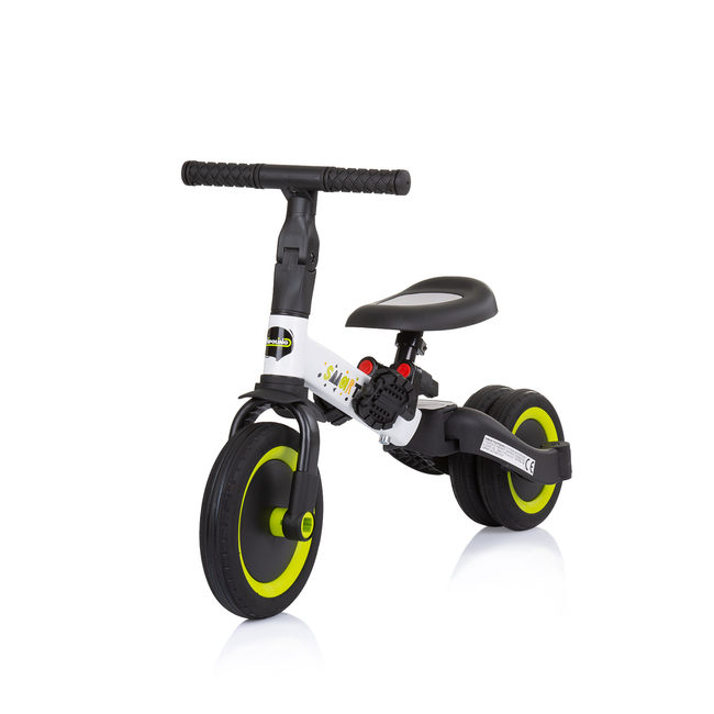 Chipolino Smarty 2 in 1 Μετατρεπόμενο Τρίκυκλο Ποδήλατο 12+ μηνών Lime TRKSM02302LI