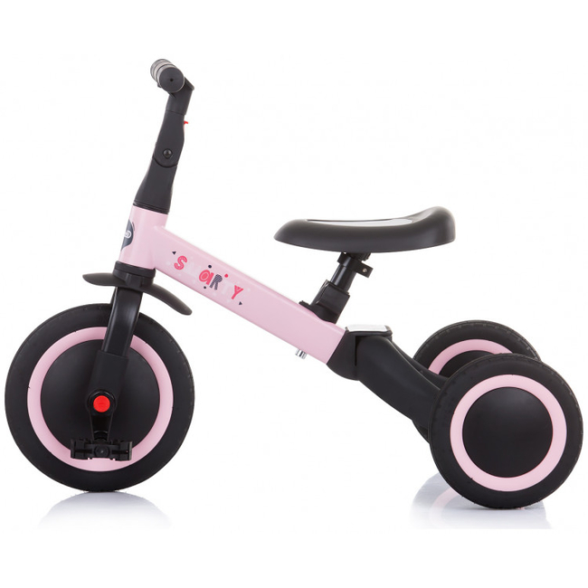 Chipolino Smarty 2 in 1 Tricycle Balance 12+ months Light Pink TRKSM0204LP