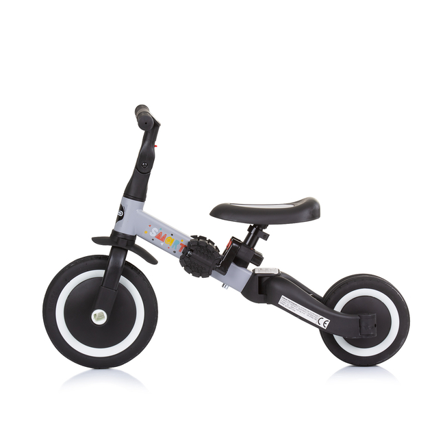 Chipolino Smarty 2 in 1 Tricycle Balance 12+ months Grey TRKSM02301GY