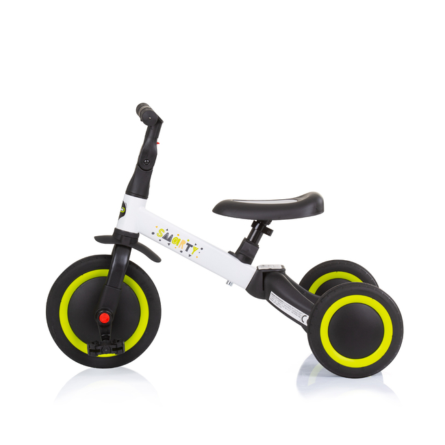 Chipolino Smarty 2 in 1 Tricycle Balance 12+ months Lime TRKSM02302LI