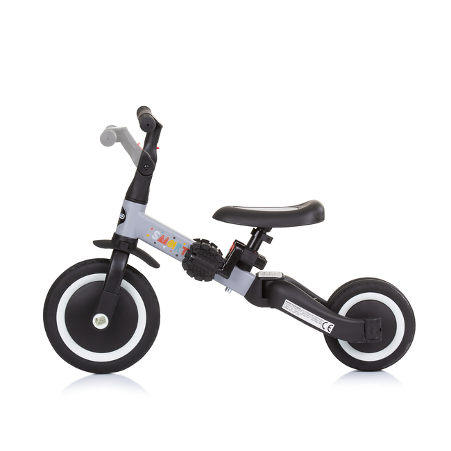 Chipolino Smarty 2 in 1 Tricycle Balance 12+ months Grey TRKSM02301GY