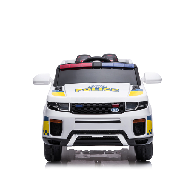 Chipolino SUV Police battery operated car 12V R/C with control  White ELJPOL02202WH