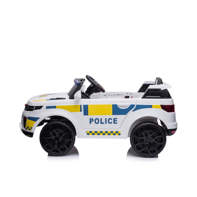 Chipolino SUV Police battery operated car 12V R/C with control  White ELJPOL02202WH