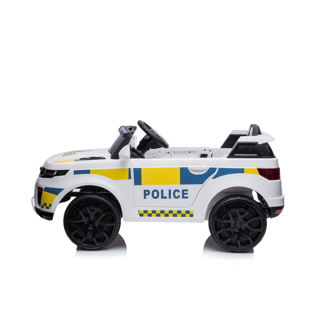 Chipolino SUV POLICE Ηλεκτροκίνητο Παιδικό Αυτοκίνητο 12V Mε Χειριστήριο White ELJPOL02202WH