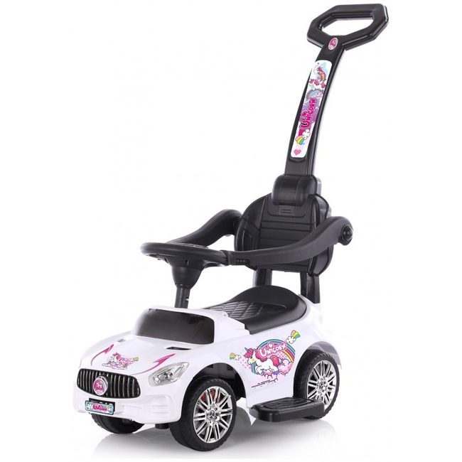 Chipolino Unicorn Musical Ride On Car - White (ROCUN02001WH)