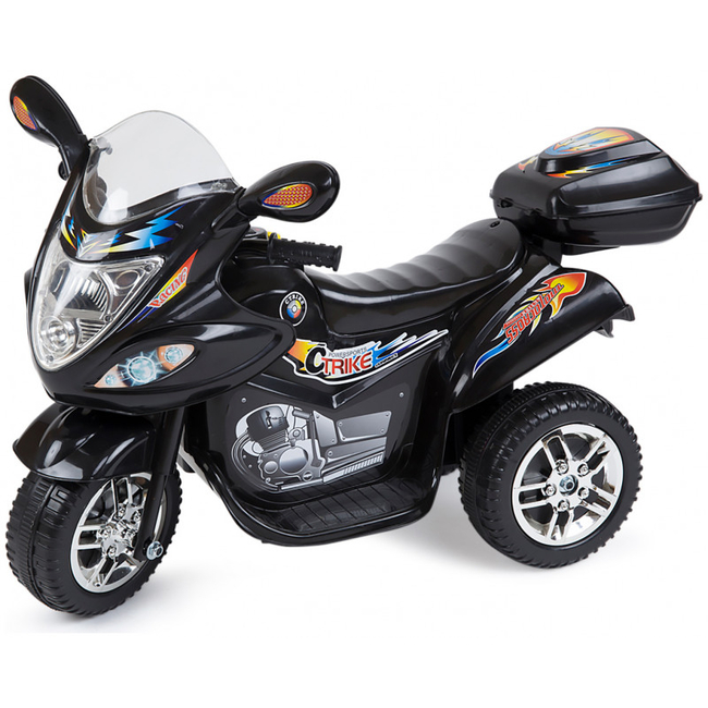 Chipolino V Electric Motorcycle 6V Black ELMVS0221BK