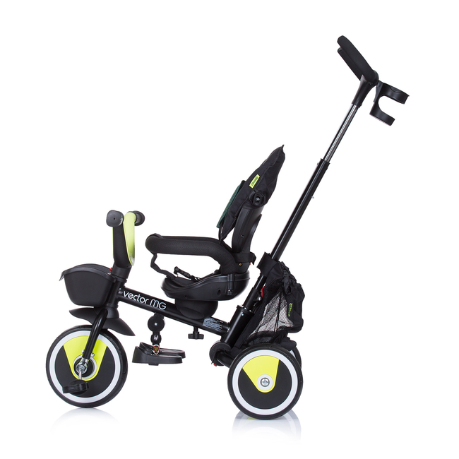 Chipolino Vector MG Αναστρέψιμο Αναδιπλουμενο Τρίκυκλο Παιδικό Ποδήλατο με Αξεσουάρ Avocado TRKVEM224AV