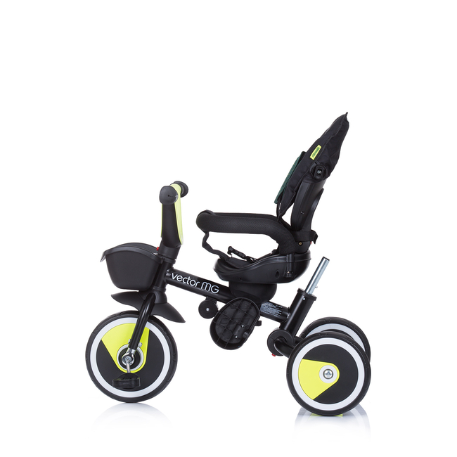 Chipolino Vector MG Αναστρέψιμο Αναδιπλουμενο Τρίκυκλο Παιδικό Ποδήλατο με Αξεσουάρ Avocado TRKVEM224AV