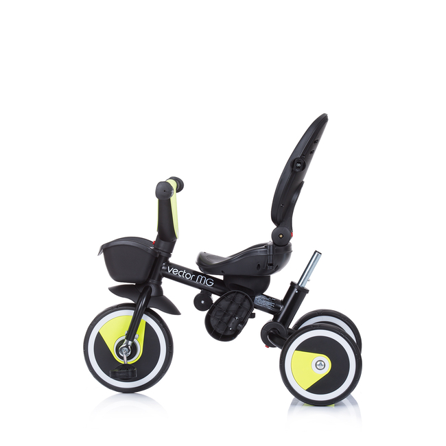 Chipolino Vector MG Αναστρέψιμο Αναδιπλουμενο Τρίκυκλο Παιδικό Ποδήλατο με Αξεσουάρ Avocado TRKVEM224AV