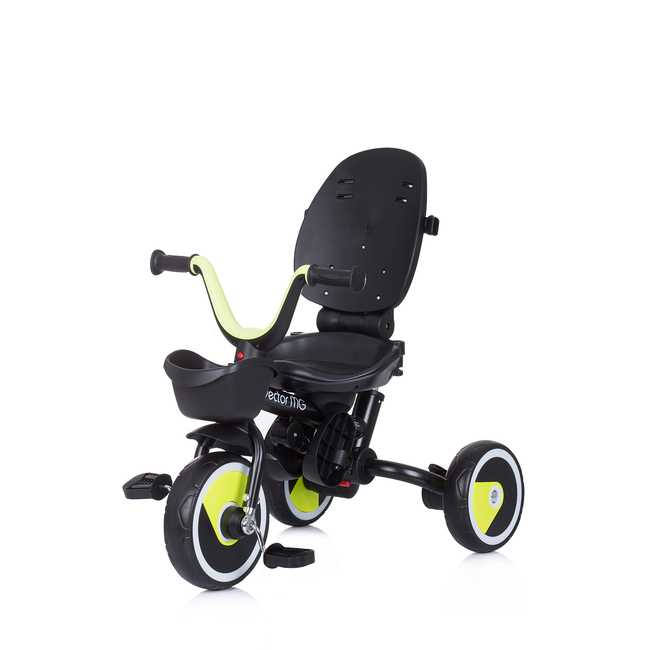 Chipolino Vector MG Αναστρέψιμο Αναδιπλουμενο Τρίκυκλο Παιδικό Ποδήλατο με Αξεσουάρ Avocado TRKVEM224AV