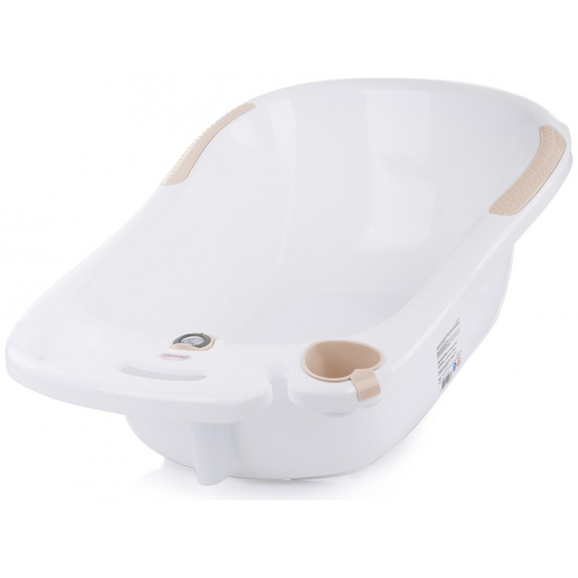 Chipolino Set bath tub, baby bath bed and stand Vela 87cm Mocca VKVE00214MO