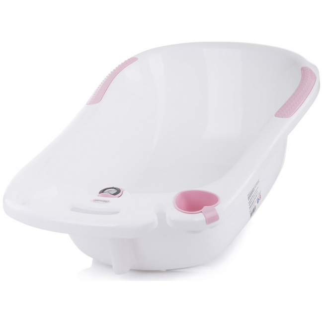 Chipolino Set bath tub, baby bath bed and stand Vela 87cm Pink VKVE00212PI