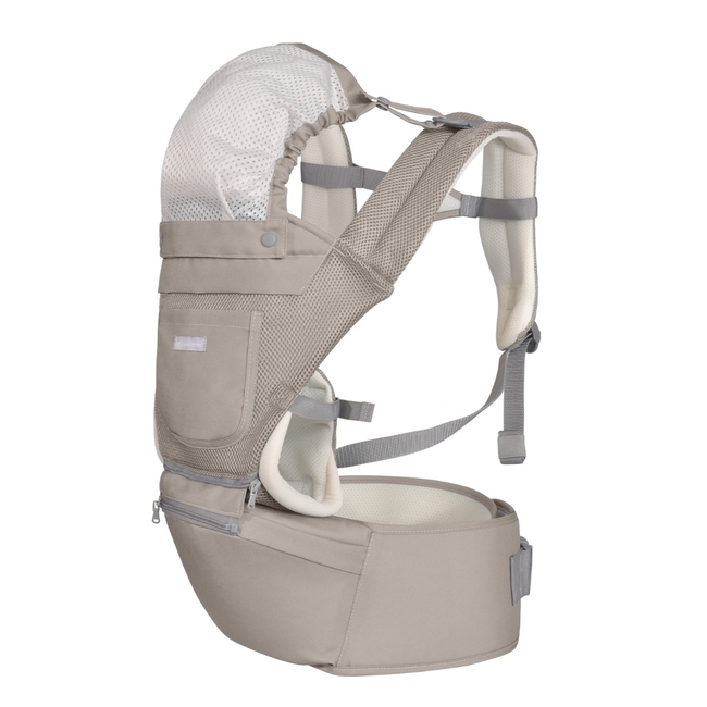 Kikka Boo Chloe 3 σε 1 Μάρσιπος έως 15kg Mesh Beige 31108010072