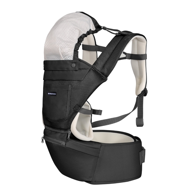 Kikka Boo Chloe 3 σε 1 Μάρσιπος έως 15kg Mesh Μαύρο 2024 31108010070