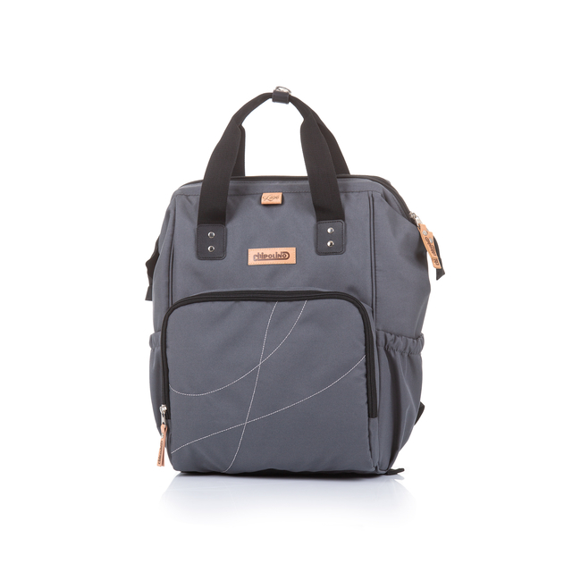 Chipolino BACKPACK Τσάντα Πλάτης Αλλαξιέρα Graphite CHRAF02302GT