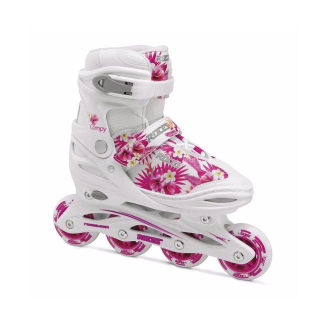 Byox Roces Αυξομειούμενα Παιδικά Rollers Compy 9.0 Pink Violet