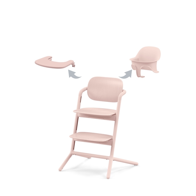 Cybex Lemo 3-in-1 Παιδική Καρέκλα Φαγητού Pearl Pink 521003161