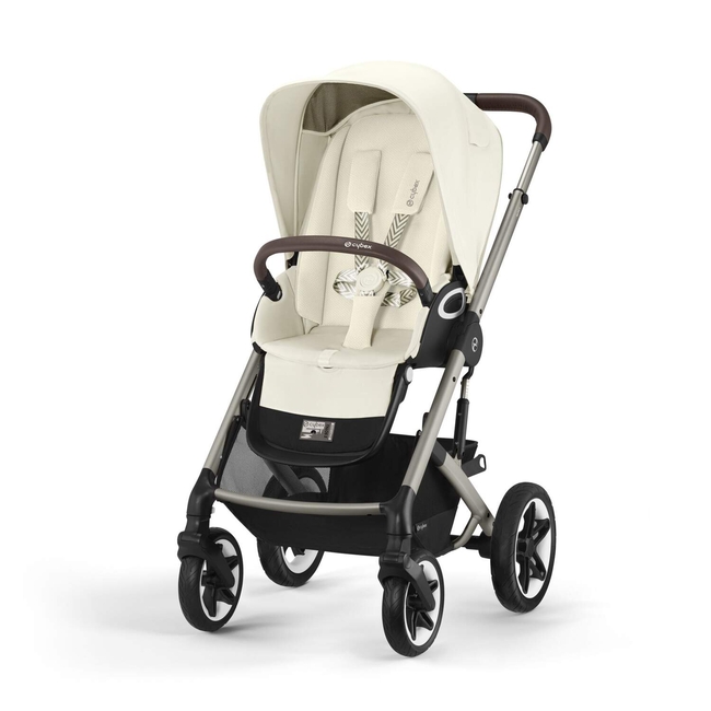 Cybex Talos S Lux Baby Stroller SLV 0-22kg Seashell Beige 522002605