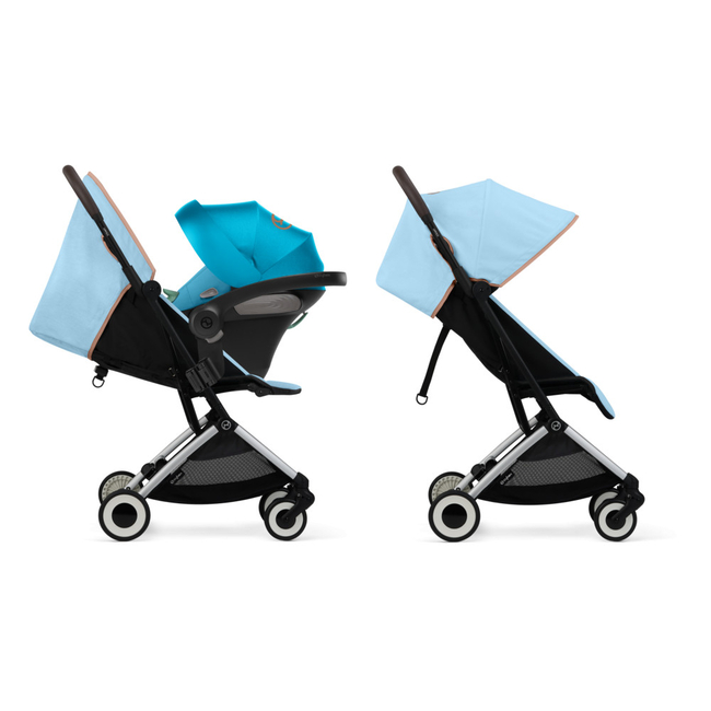 Cybex Orfeo Βρεφικό Καρότσι έως 22kg SLV Beach Blue 522004203