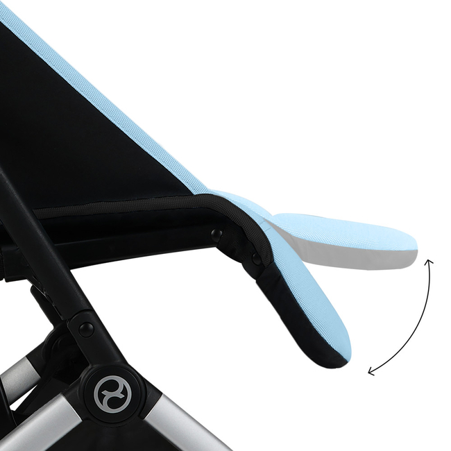 Cybex Orfeo Βρεφικό Καρότσι έως 22kg SLV Beach Blue 522004203