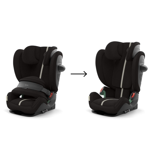 Cybex Pallas G2 i-Size PLUS 76-150 cm 9-36kg Isofix Moon Black 524000563
