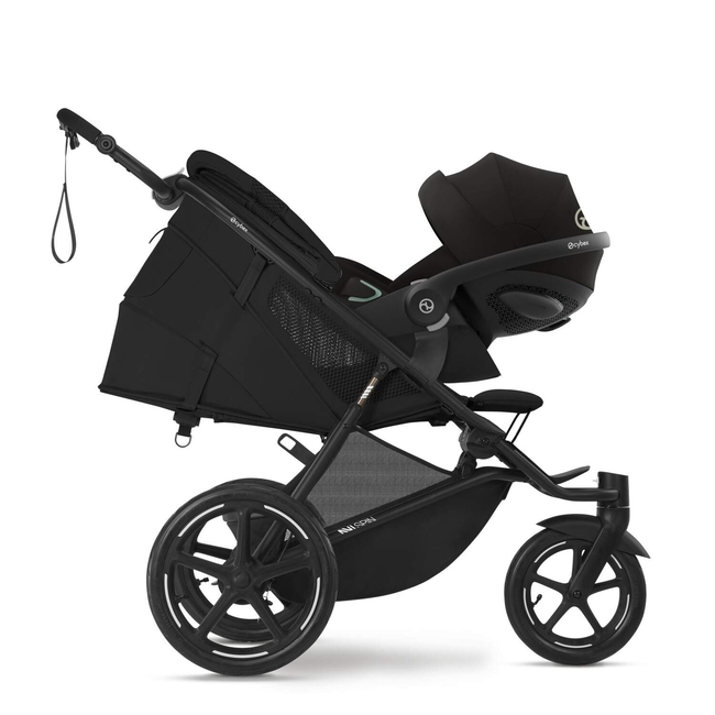 Cybex Avi Spin Παιδικό Καρότσι για Τρέξιμο 0-4 ετών Moon Black 524000609