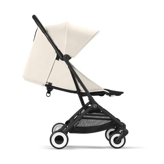 Cybex Orfeo Baby Stroller up to 22kg BLK Canvas White 524000355