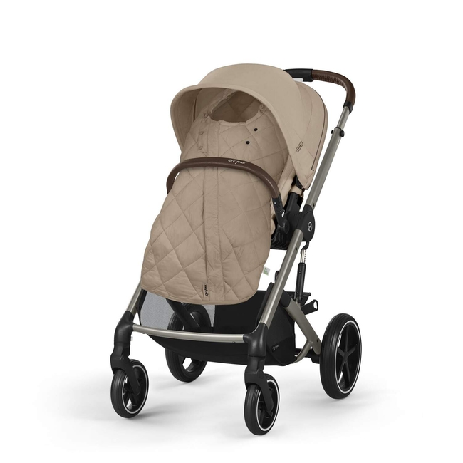 Cybex Snogga 2 Baby Sleeping Bag Footmuff Almond Beige 524001485