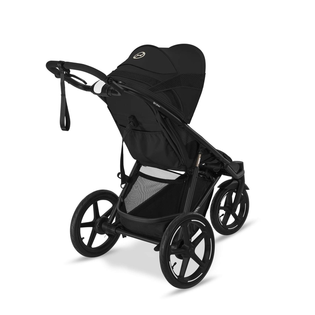 Cybex Avi Spin Παιδικό Καρότσι για Τρέξιμο 0-4 ετών Moon Black 524000609