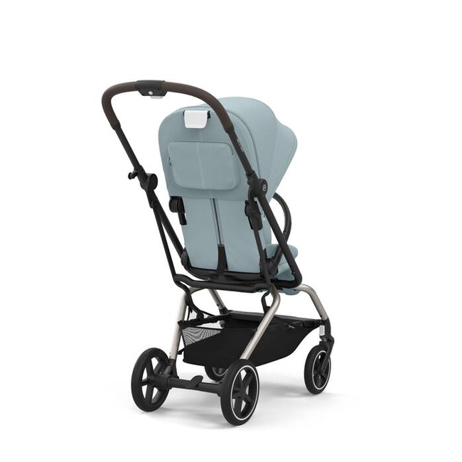 Cybex Eezy S Twist +2 – Καρότσι 360° για Νεογέννητο έως 22kg Stormy Blue 524000111