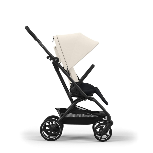 Cybex Eezy S Twist +2 – Καρότσι 360° για Νεογέννητο έως 22kg Canvas White 524000135