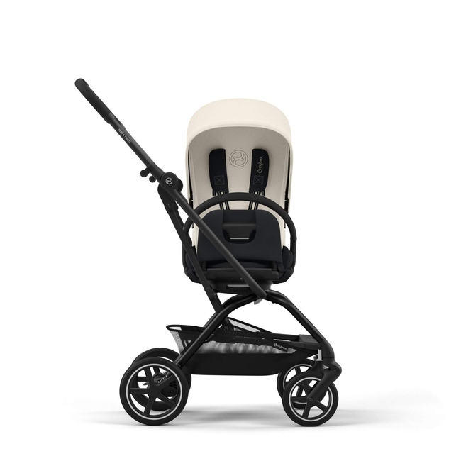 Cybex Eezy S Twist +2 – Καρότσι 360° για Νεογέννητο έως 22kg Canvas White 524000135