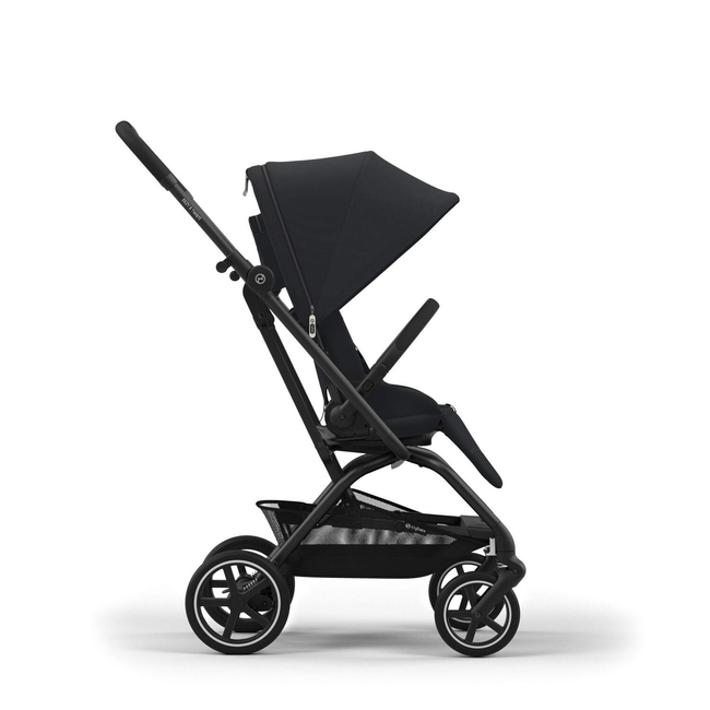 Cybex Eezy S Twist +2 – Καρότσι 360° για Νεογέννητο έως 22kg Magic Black 524000087