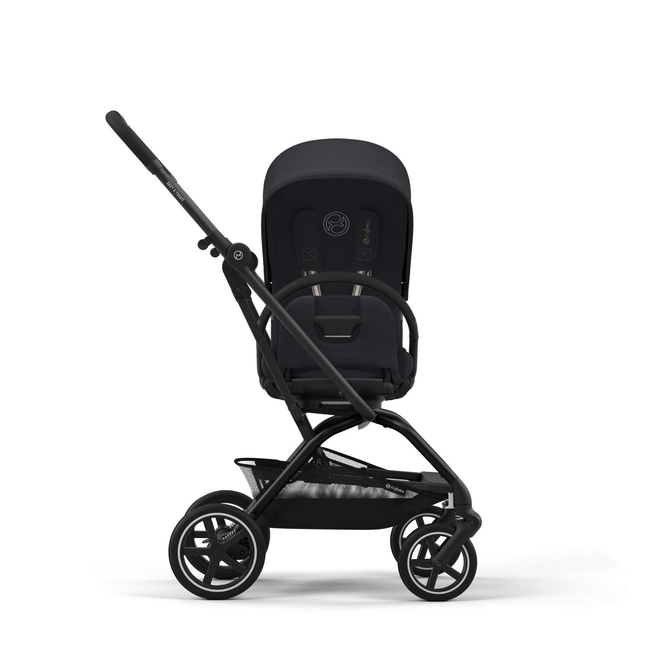 Cybex Eezy S Twist +2 – Καρότσι 360° για Νεογέννητο έως 22kg Magic Black 524000087