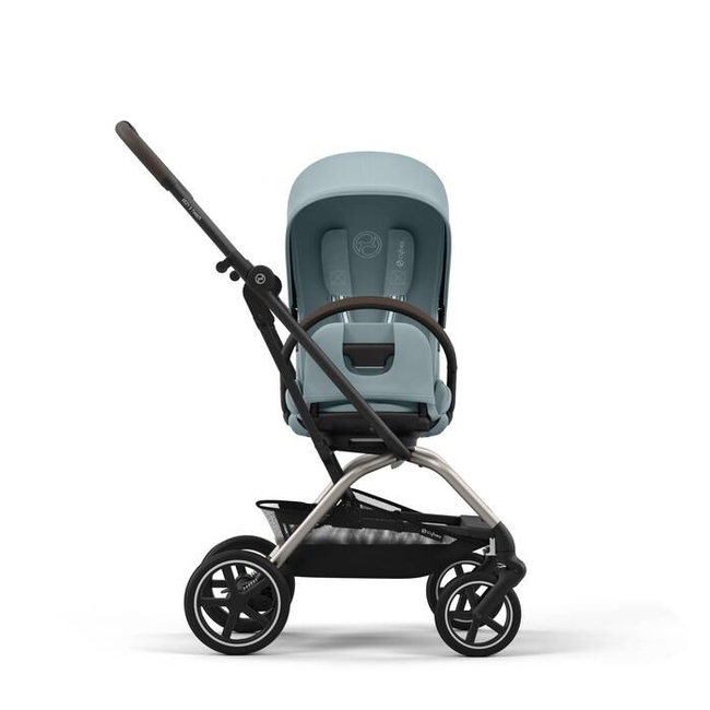 Cybex Eezy S Twist +2 – Καρότσι 360° για Νεογέννητο έως 22kg Stormy Blue 524000111