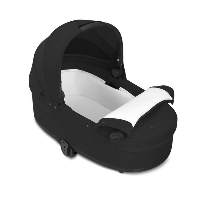 Cybex Cot S Lux Πορτ Μπεμπέ 0-9 kg Moon Black 522002619