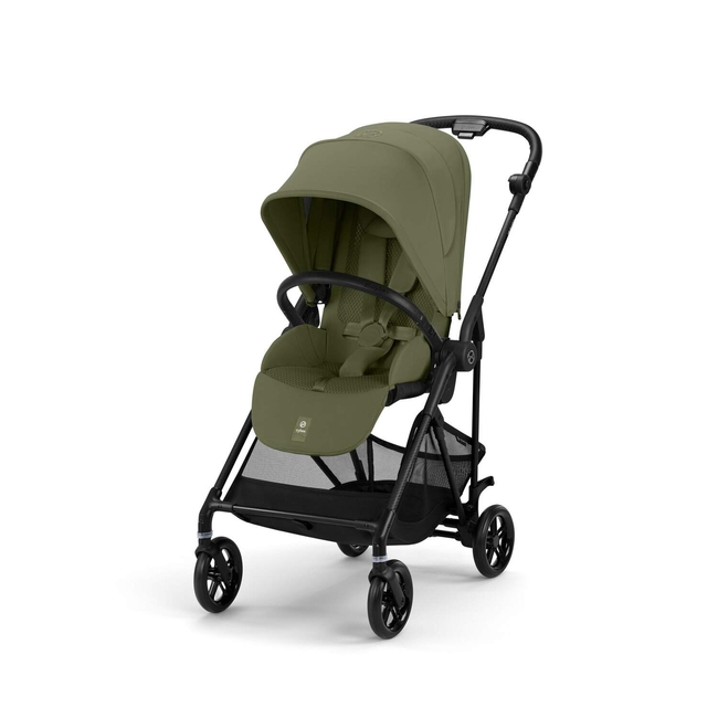 Cybex Melio Carbon Βρεφικό Καρότσι 6.1 kg Moss Green 525000445