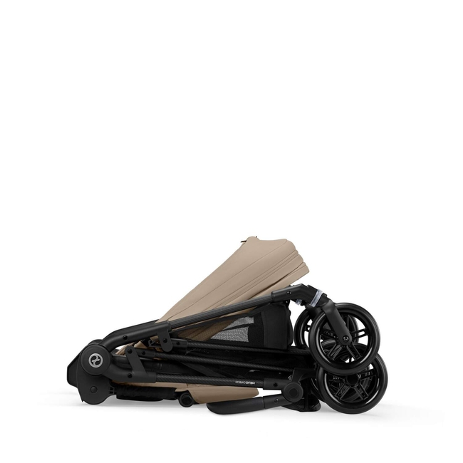Cybex Melio Carbon Βρεφικό Καρότσι 6.1 kg Almond Beige 525000011
