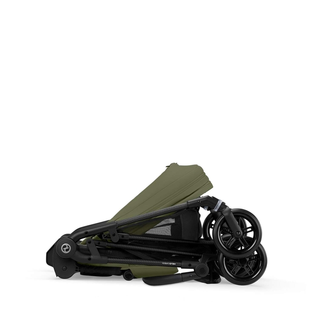 Cybex Melio Carbon Βρεφικό Καρότσι 6.1 kg Moss Green 525000445