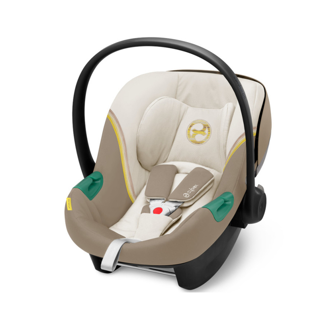 Cybex Aton S2 i-Size Βρεφικό Κάθισμα Αυτοκινήτου 0-24 μηνών Seashell Beige 522001957